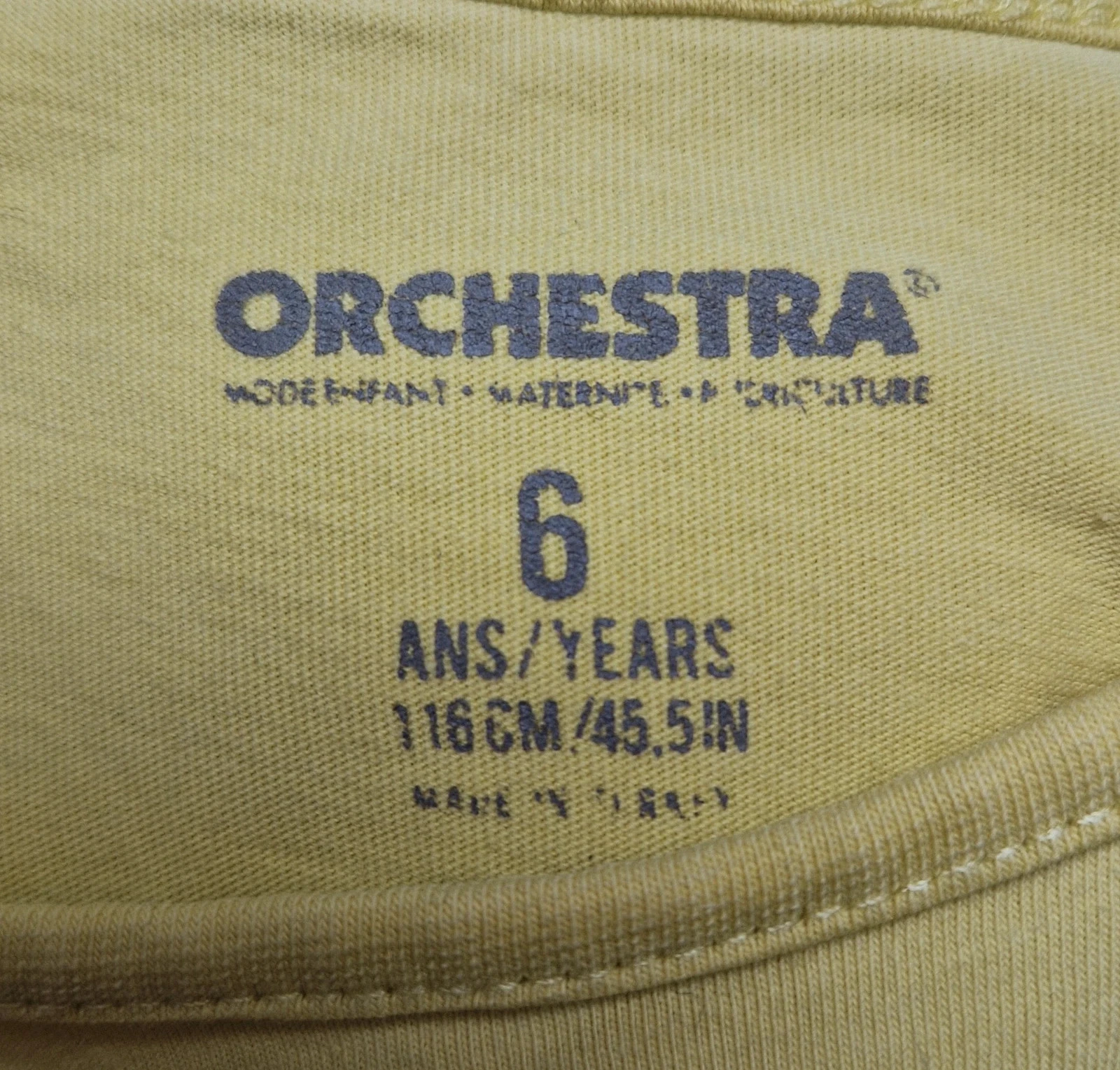 Camiseta Orchestra Talla 6 años – photo 4